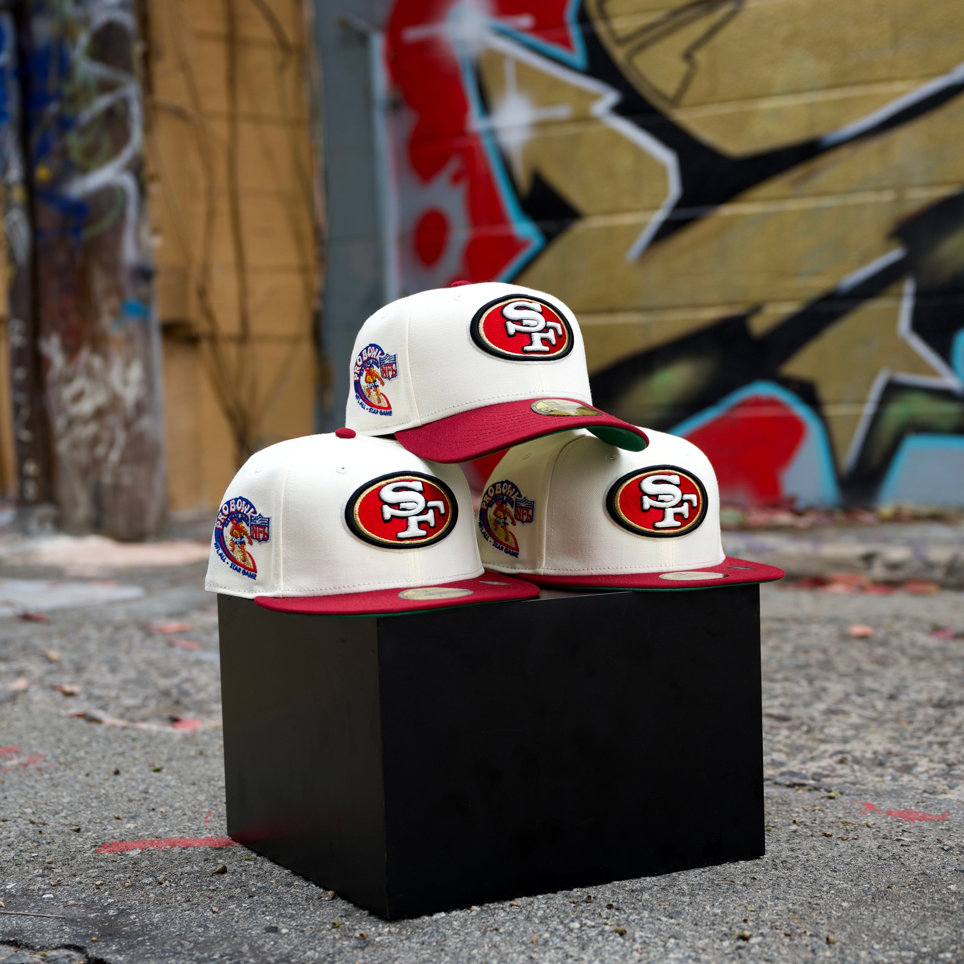 San Francisco 49ers Custom New Era 59Fifty 2001 Pro Bowl “🏄‍♂️ Jeff Garcia”